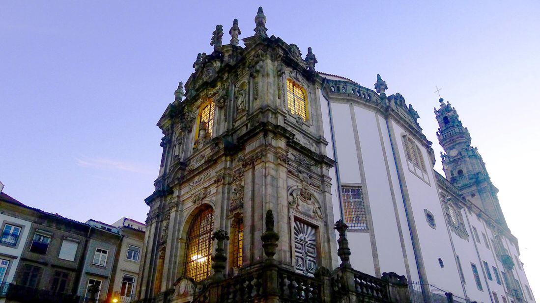 <strong>View tower: </strong>Climbing the 76-meter (250-foot) baroque tower of the Clérigos church is another way to get a great view of Porto. 