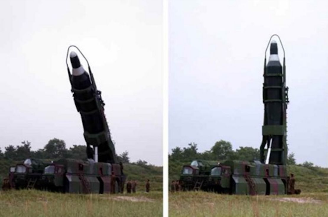 North Korea's Hwasong-10 missile.