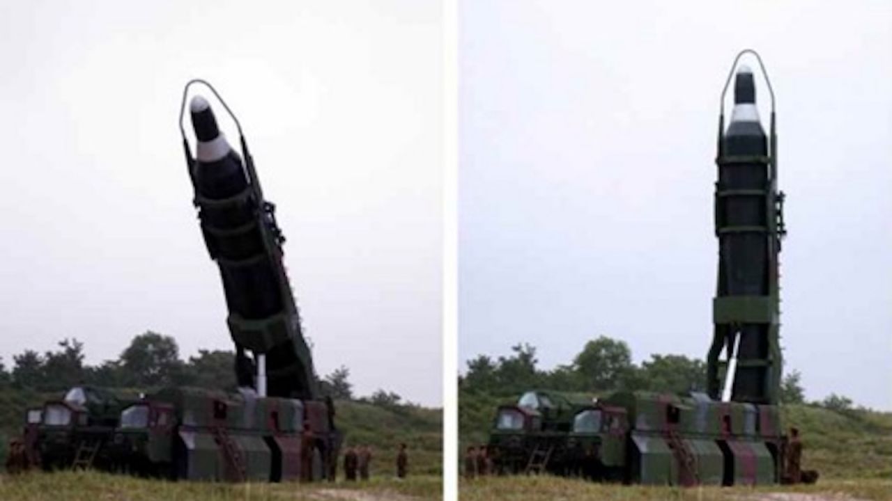 North Korea's Hwasong-10 missile.