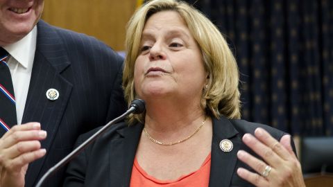 WASHINGTON, DC - MARCH 07: Ileana Ros-Lehtinen speaks during the Oxfam Sisters on the Planet Summit awards ceremony & reception at the Rayburn House Office Building on March 7, 2012 in Washington, DC. (Photo by Kris Connor/Getty Images)