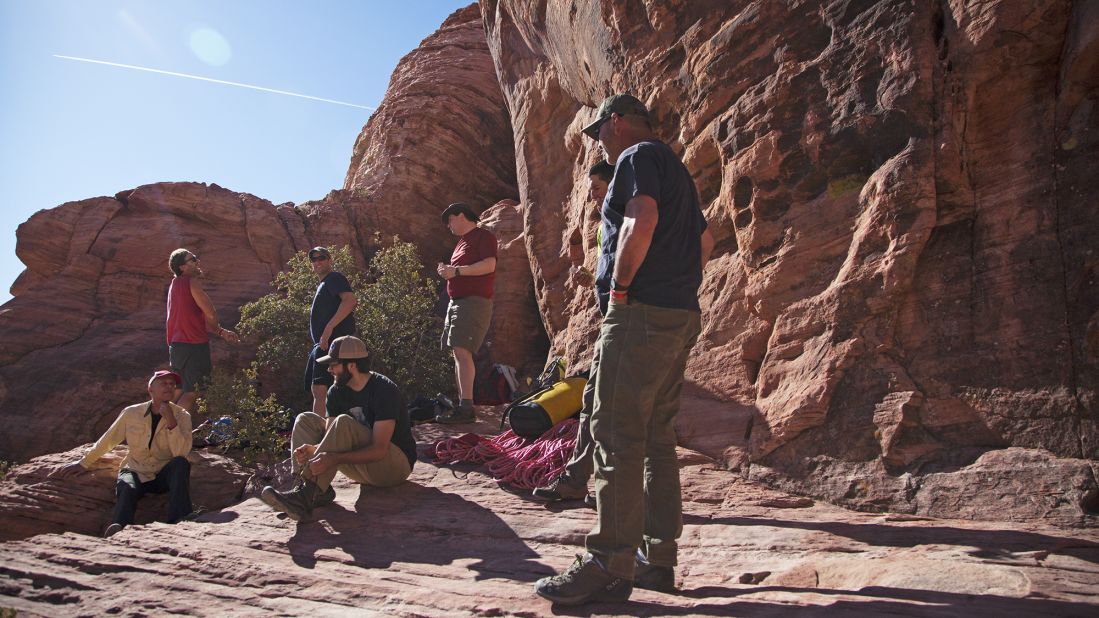 <strong>Red Rock Canyon National Conservation Area:</strong> Hiking, rock-climbing, wildlife-watching and bouldering are among popular activities at Red Rock Canyon west of Las Vegas, near Summerlin. 