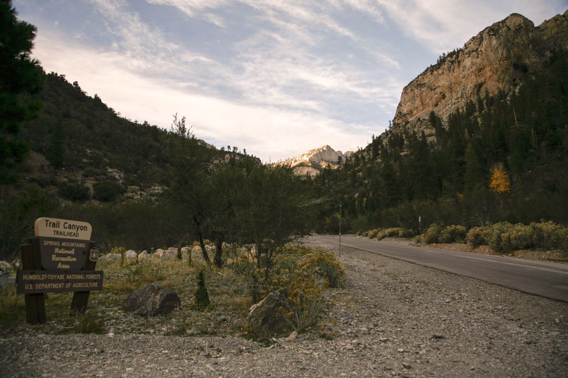 It's about 20 degrees cooler at Spring Mountains than on the Valley floor.