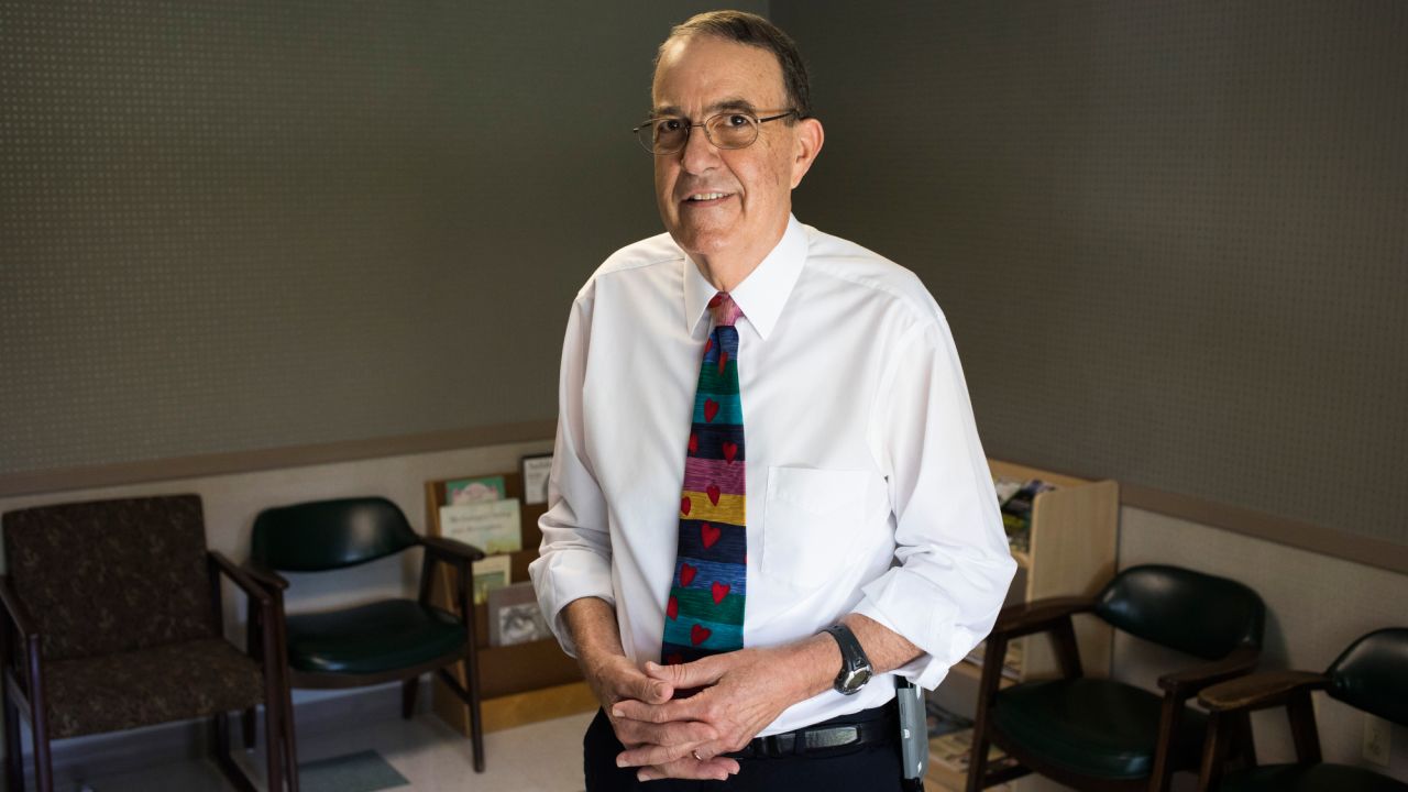 Dr. Louis St. Petery, a pediatric cardiologist and frequent critic of Florida's health policy, was asked to leave a state meeting where Children's Medical Services screening was discussed.