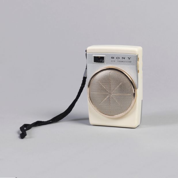 The trend for portable radios was kick-started by the first generation of transistors, like this iconic device from Sony. 