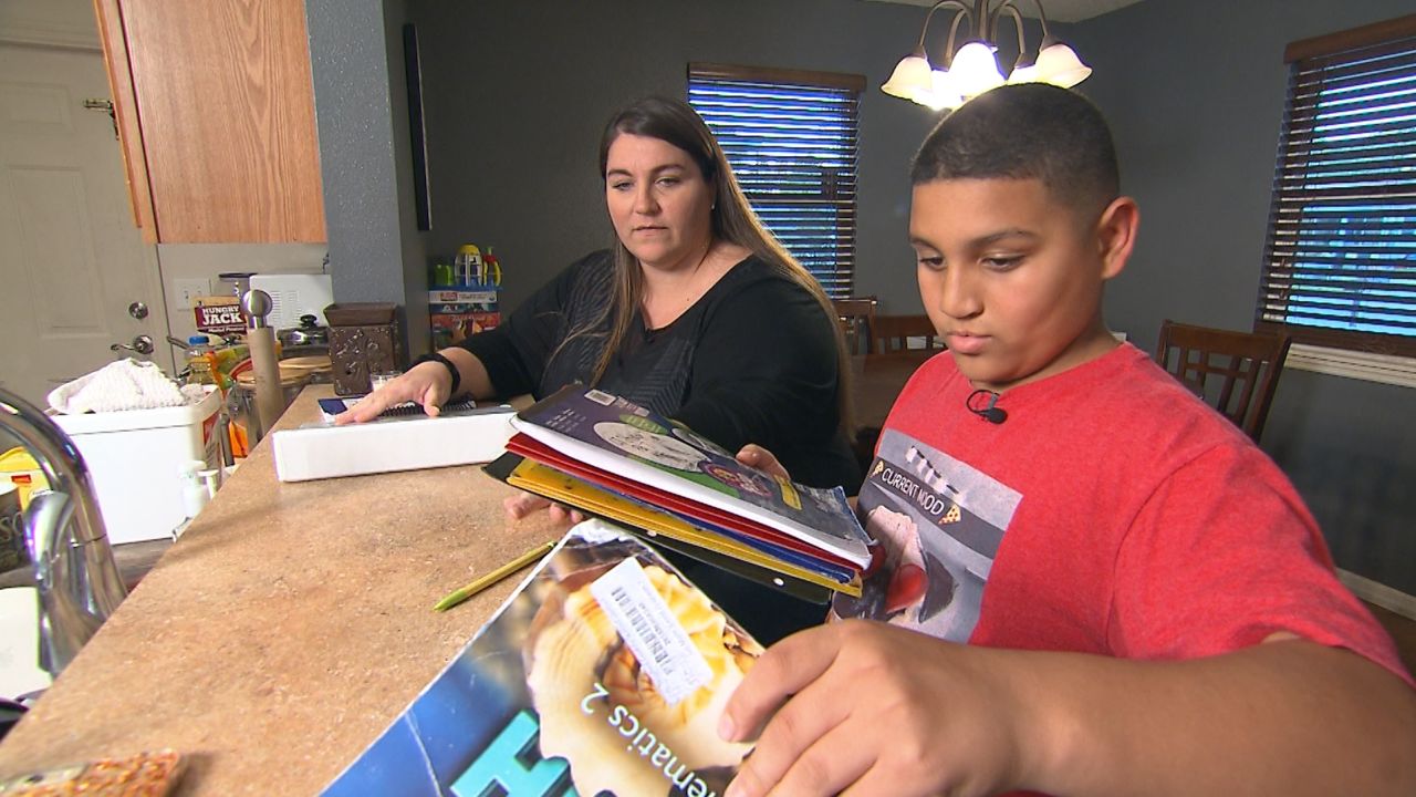 Meredith Stroud's son, LJ, was born with cleft lip and palate. He lost his Children's Medical Service coverage when he was 11.
