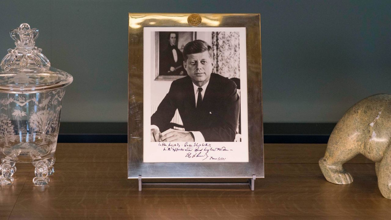 Queen Elizabeth has met every US president since Dwight Eisenhower (except for Donald Trump, who has been invited to make a state visit to the United Kingdom). John F. Kennedy gave her a photograph of himself when he visited Buckingham Palace.