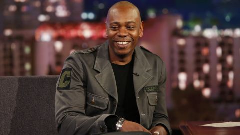 Dave Chappelle appears on "Jimmy Kimmel Live."