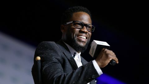 Kevin Hart  speaks at  BookCon 2017 on June 4, 2017 in New York City.  