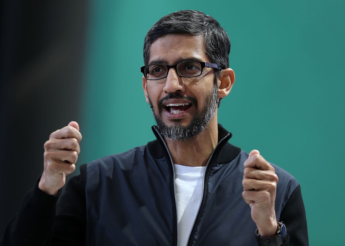 Google CEO Sundar Pichai said the company "wanted to learn what it would look like if Google were in China."