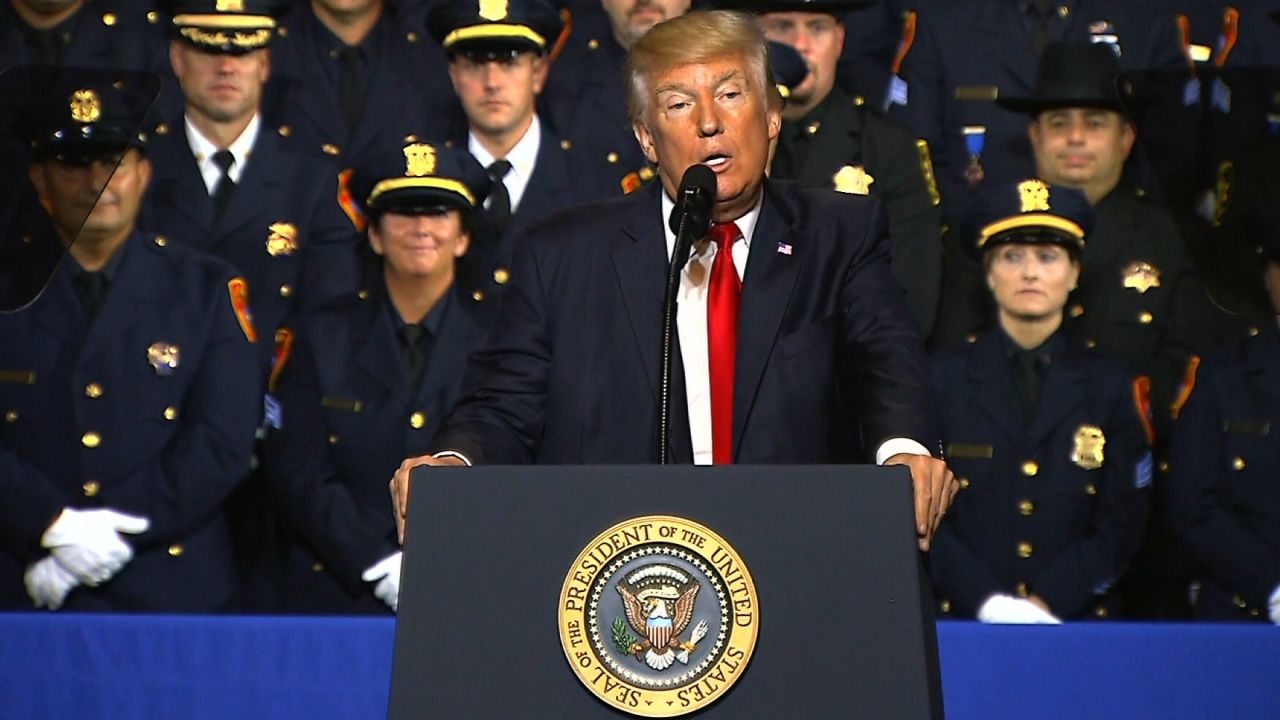 trump police