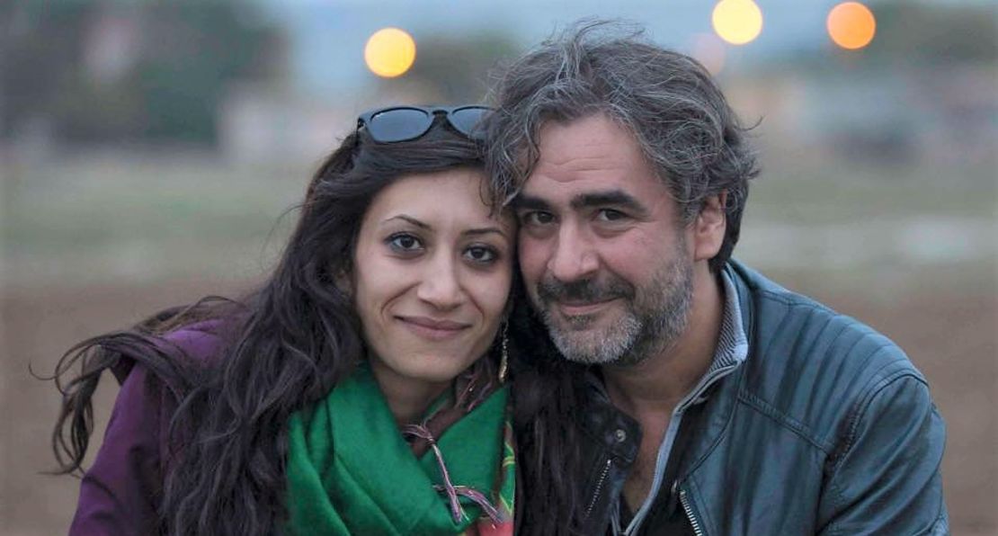 Dilek Mayaturk and her husband Deniz Yucel, who has been in prison in Turkey since February.