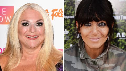 The article suggested Vanessa Feltz (L) and Claudia Winkleman are paid more because they are Jewish.