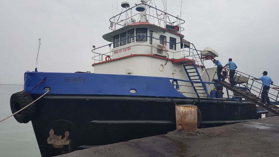 The ship that was intercepted by the Indian Coast Guard contained over 3000 pounds of heroin.