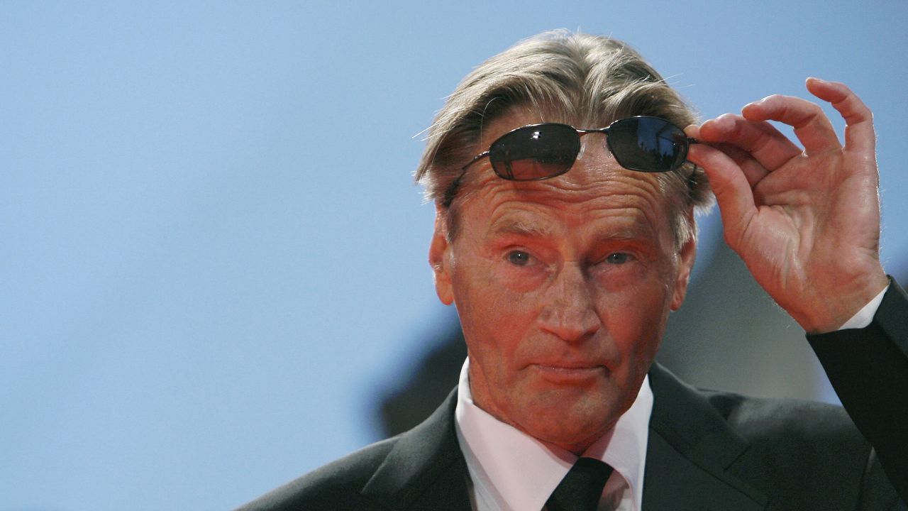 Sam Shepard adjusts his sunglasses as he arrives for the screening of the movie "The Assasination of Jessie James by the coward Robert Ford" during the 64th Venice International Film Festival in September 2007.