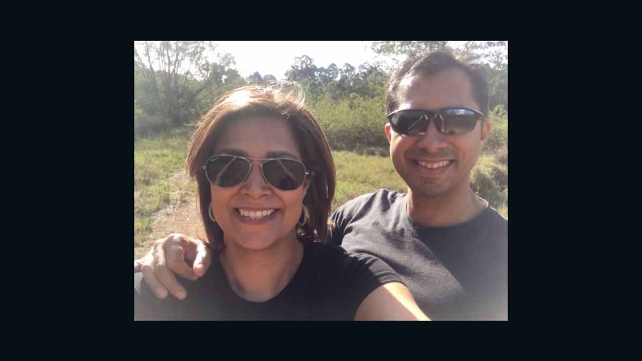 Verjee, left, with her brother Irfan.