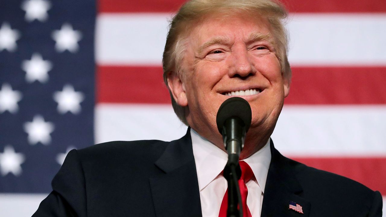 GOLDEN, CO - OCTOBER 29:  Republican presidential nominee Donald Trump addresses a campaign rally in the Rodeo Arena at the Jefferson County Fairgrounds October 29, 2016 in Golden, Colorado. The Federal Bureau of Investigation announced Friday it discovered emails pertinent to the closed investigation of Democratic presidential nominee Hillary Clinton's private email server and are looking to see if they improperly contained classified information. Trump said "I think it's the biggest story since Watergate."  (Photo by Chip Somodevilla/Getty Images)