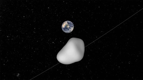 NASA scientists cannot yet predict exactly how close the asteroid will approach, but it won't come closer than 4,200 miles (6,800 kilometers) from Earth's surface.