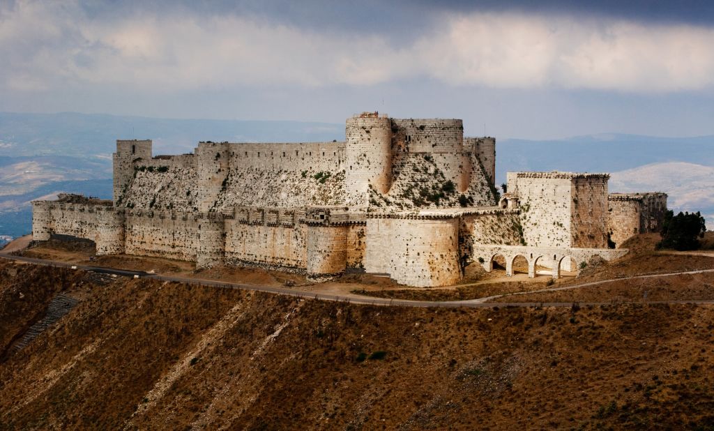 <strong>Abandoned castles -- Crac des Chevaliers, Homs Governorate, Syria:</strong> One of the best-preserved medieval castles in the world, this fortress was built by the Knights Hospitaller, a medieval Catholic medieval order. A UNESCO World Heritage Site, it has been refortified over the centuries.