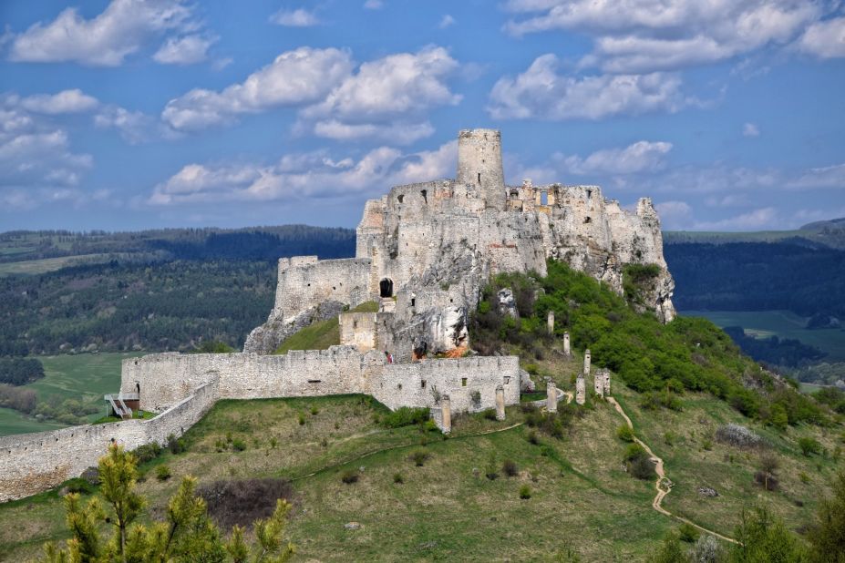 <strong>Abandoned castles -- Spis Castle, Kosice, Slovakia</strong>: This Gothic-Romanesque hybrid is one of Europe's largest castle sites. The castle burnt down in the 1700s and is now one of Slovakia's most popular attractions.