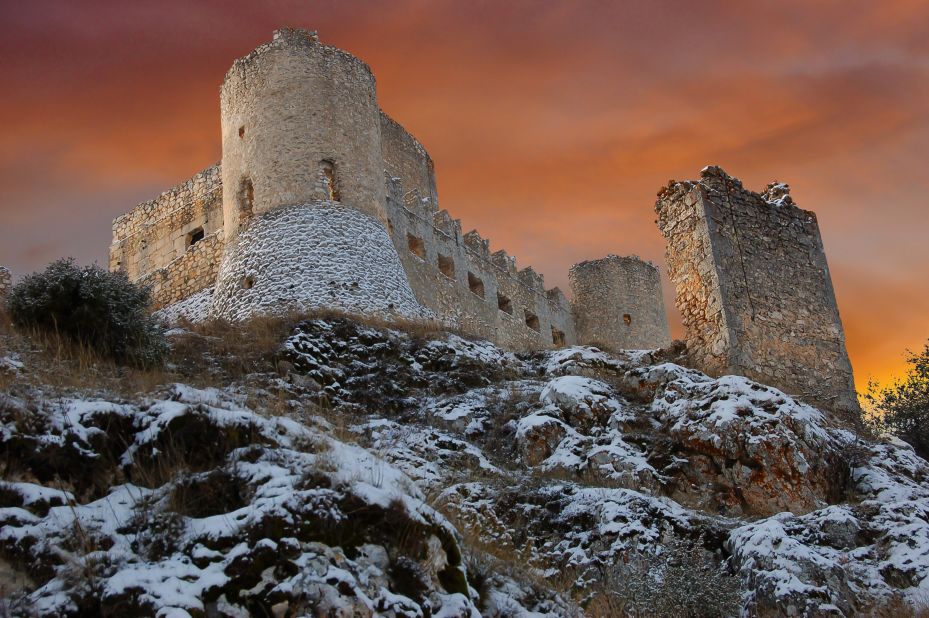 <strong>Abandoned castles -- Rocca Calascio, Abruzzo, Italy: </strong>"I love that you get this idea of layers of history," Connolly tells CNN Travel. "You can see how it was built and then rebuilt and expanded, how the walls changed, how it passed back and forth and finally became obsolete." The highest stronghold in the Apennines is this former 10th century watchtower. Ironically it never saw a battle -- instead it was destroyed by an earthquake in the 15th century.