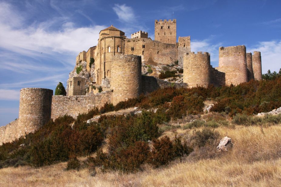 <strong>Abandoned castles -- Loarre Castle, Huesca, Aragon, Spain:</strong> This Romanesque castle is a well-conserved relic from the 11th century. It was used in the Ridley Scott movie "Kingdom of Heaven."