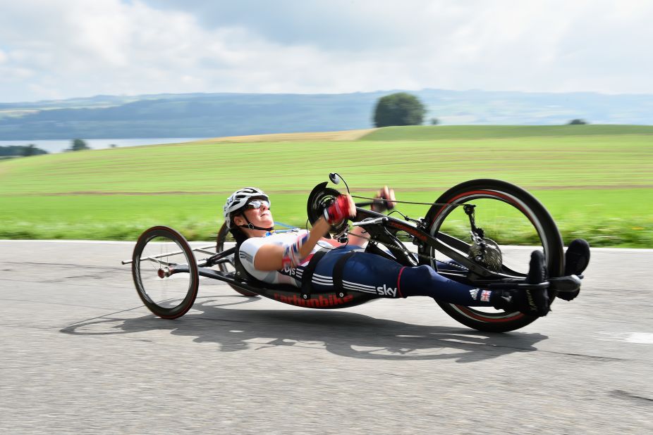 Karen Darke is a British Paralympic handbike champion and extreme adventurer.