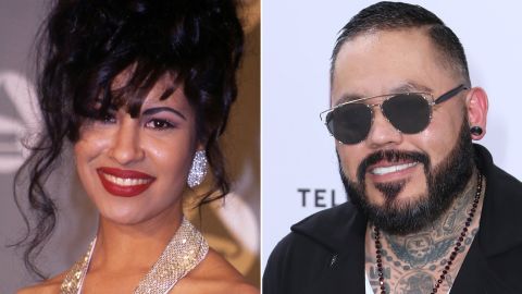 Sister and brother Selena and A.B. Quintanilla were members of the group Selena y Los Dinos.