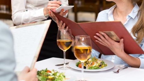 Restaurant menus can carry bacteria, though the levels are usually low. More bacteria can be found on menus during busy restaurant hours than less-busy times. 