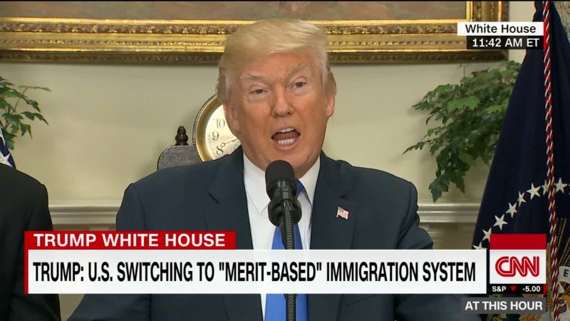 How To Earn ‘points’ Under Trump’s Immigration Bill | CNN Politics