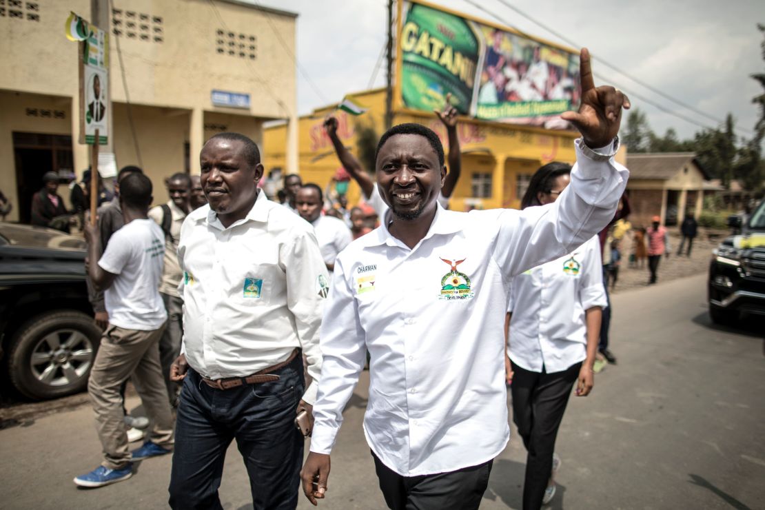 Frank Habineza is running for the first time, after an eight-year struggle to register his party.
