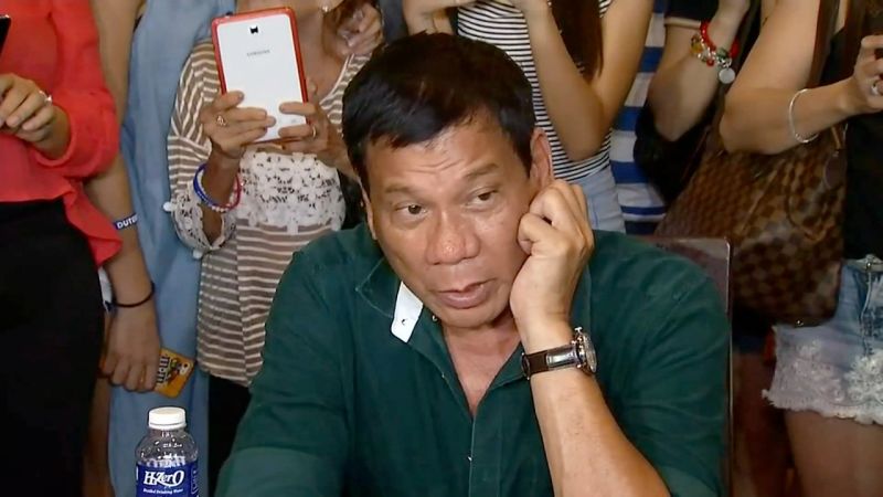 Philippines’ President Claims To Have Killed Someone When He Was A Teen ...