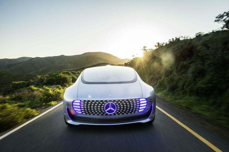 The F 015 has concept-car looks -- and it's unlikely to appear in showrooms any time soon -- but Mercedes has used it as a research project to gain valuable insight into future trends.