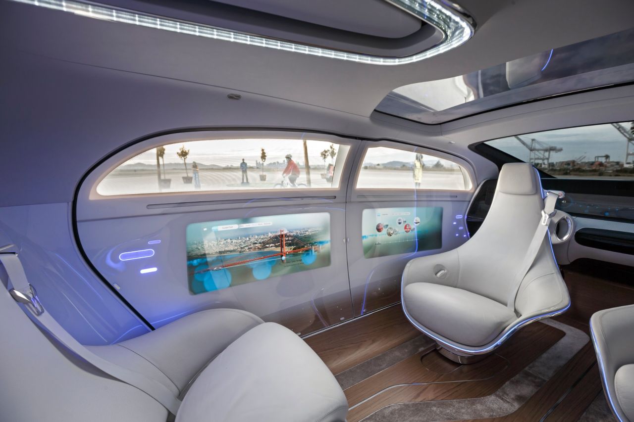 Mercedes-Benz F 015 Luxury in Motion in San Francisco 2015