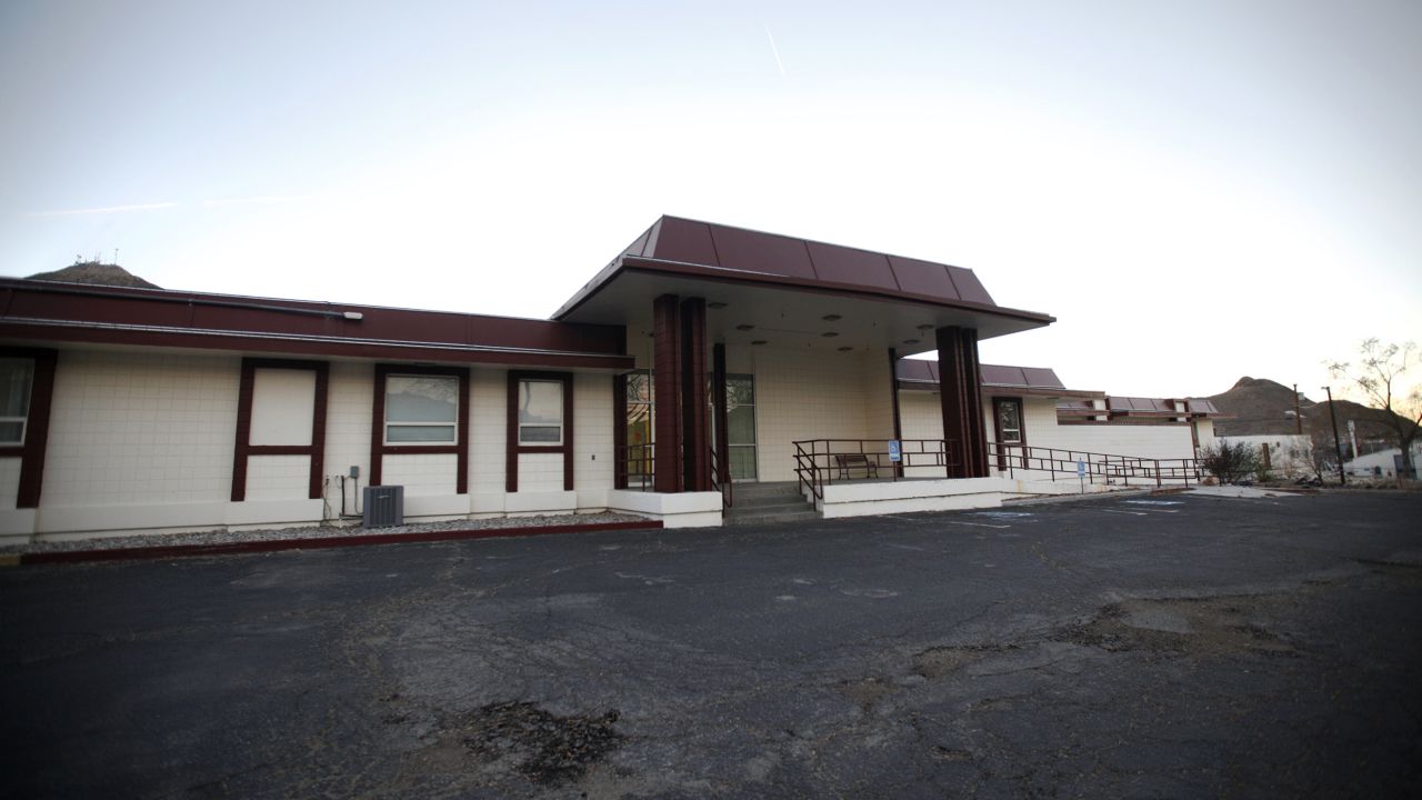 The closed Nye Regional Medical Center is seen on Friday, Nov. 18, 2016, in Tonopah, Nevada.