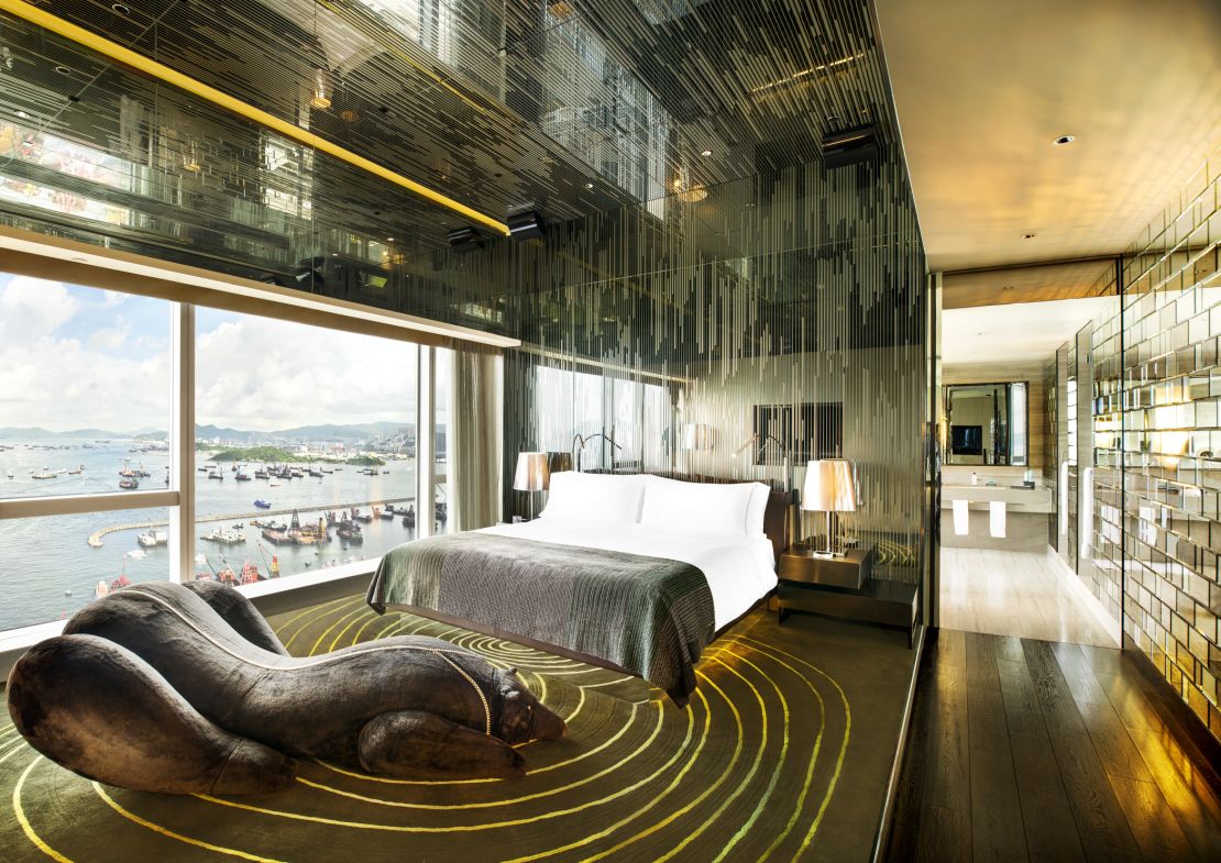 W Hong Kong's Extreme Wow Suite.