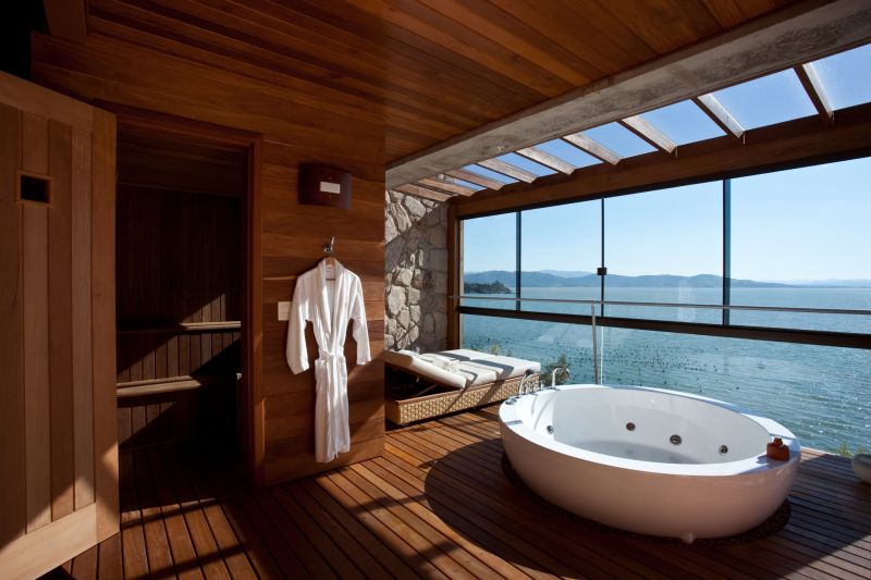 Sauna with a view Best hot rooms for lazing and gazing CNN