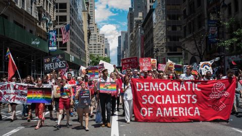 democratic socialists of america parade