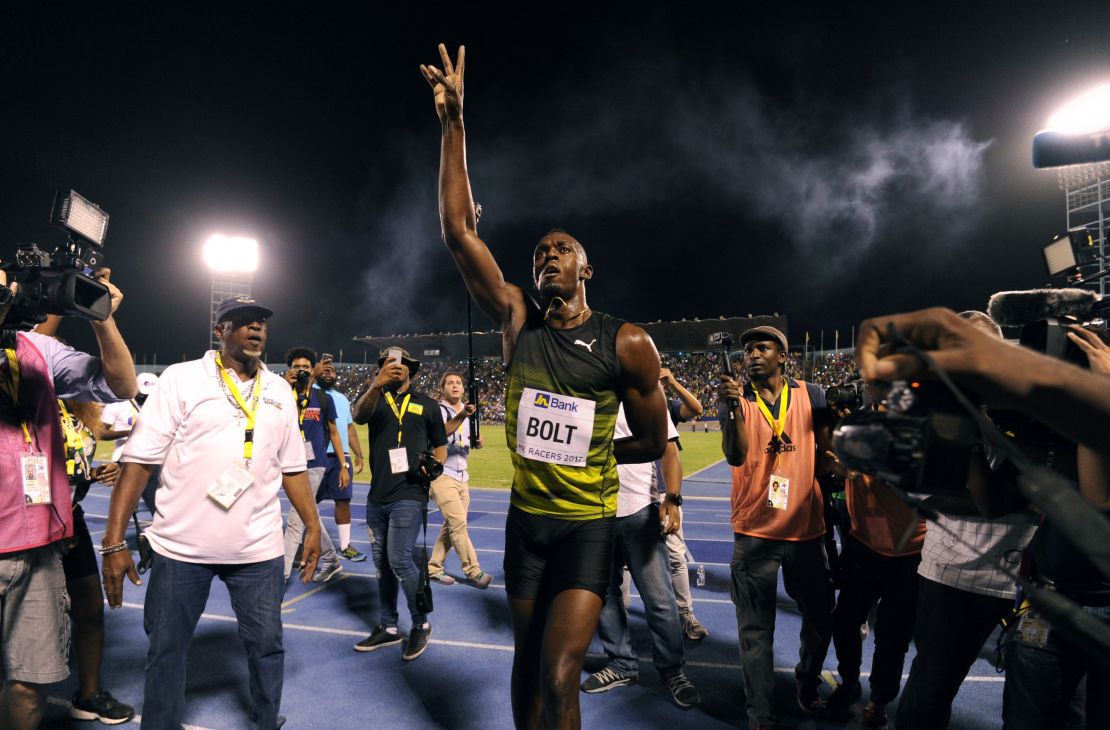 Usain Bolt Jamaica goodbye