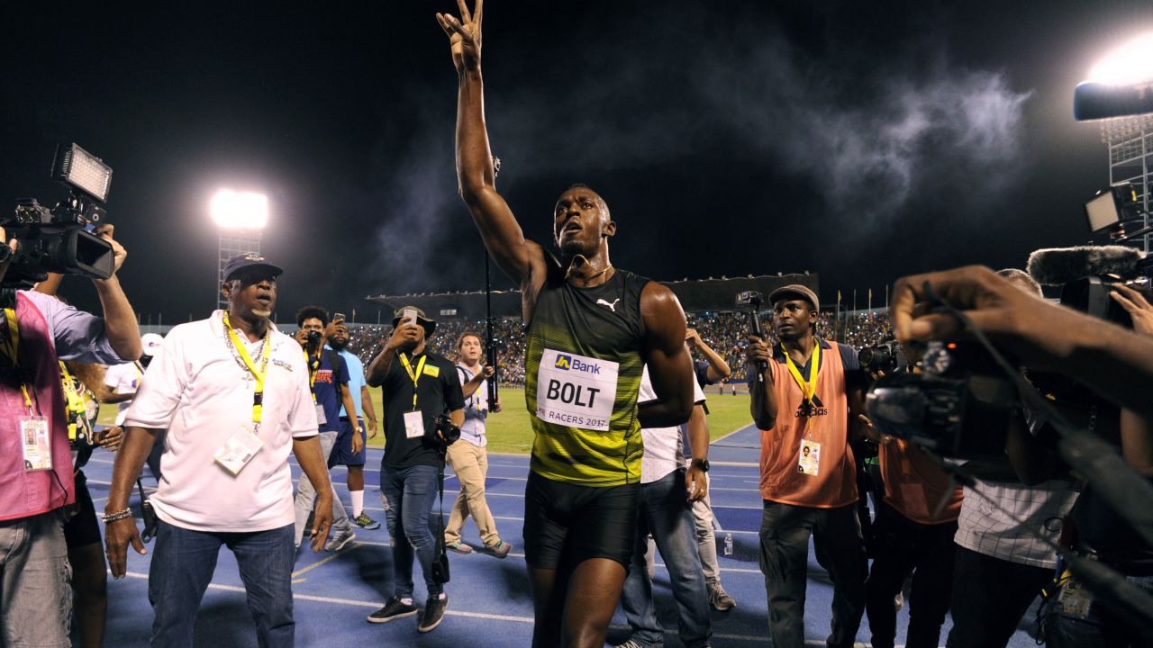 Usain Bolt Jamaica goodbye