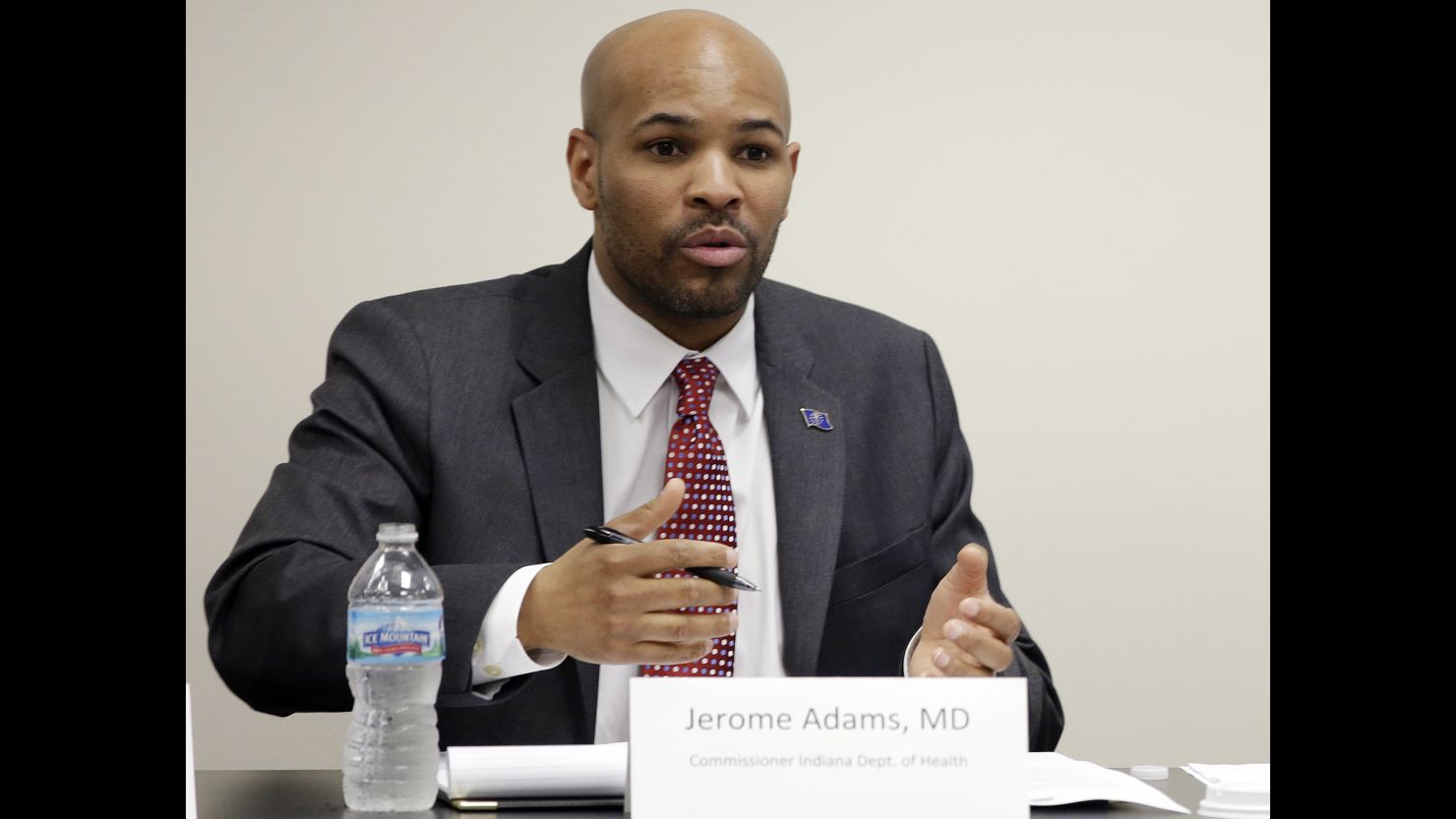 To be confirmed as surgeon general "is truly an indescribable honor," Dr. Jerome Adams tweeted.