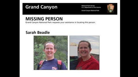 Beadle was reported missing Tuesday.