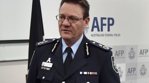 The Australian Federal Police's Michael Phelan says suspects assembled a functioning explosive device.