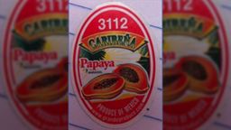 Some samples of Caribeña brand's yellow Maradol papayas tested positive for salmonella.