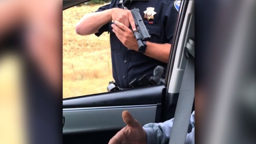 officer points gun nine minutes