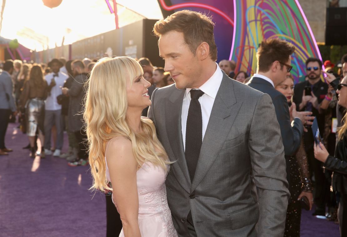 Chris Pratt was previously married to Anna Faris. The couple split in 2018.
