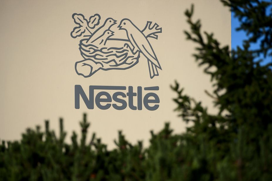Swiss multinational Nestle uses a custom font that's nearly identical to Helvetica Rounded Bold.