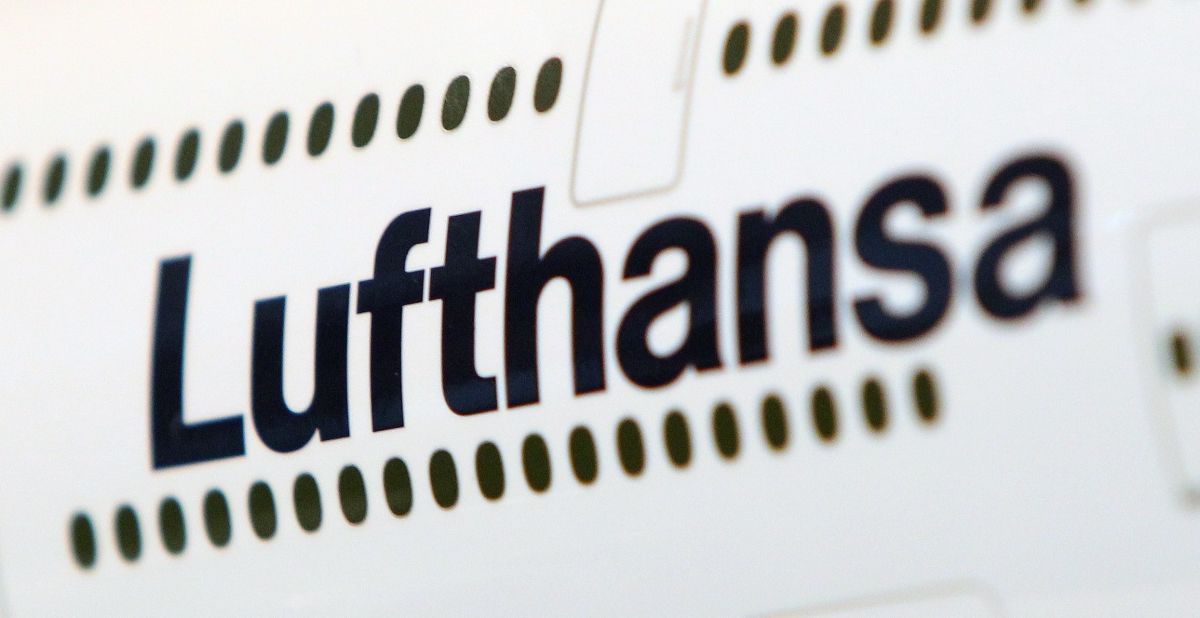 Minor variations are often applied to the standard Helvetica typeface before it's used for a logo. That's the case with Lufthansa, which uses a proprietary font called Lufthansa that's nearly identical to Helvetica.