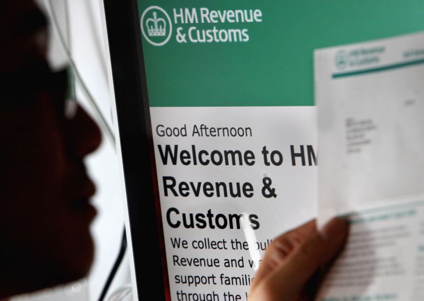 HM Revenue and Customs forms in the UK also make use of Helvetica.