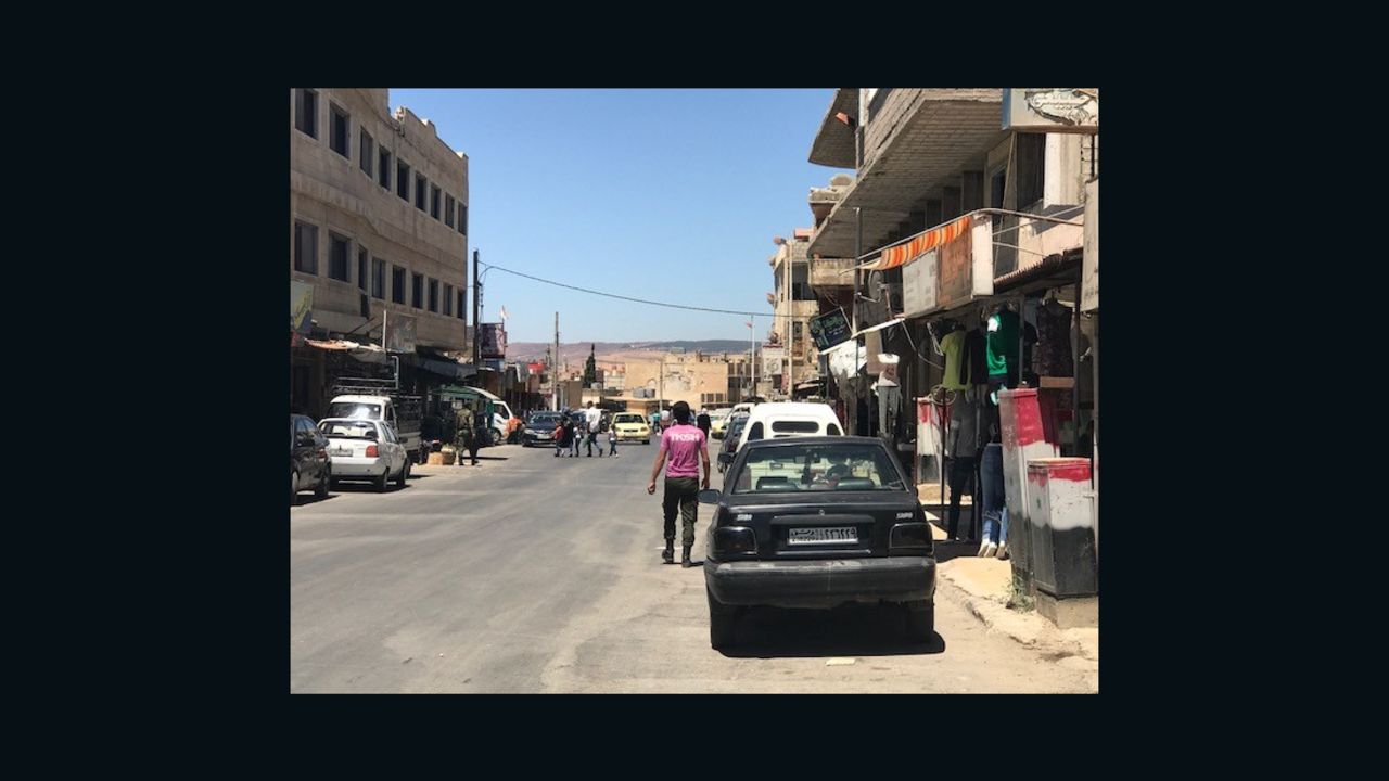 Many more people are coming out in regime-held areas and more shops are open.