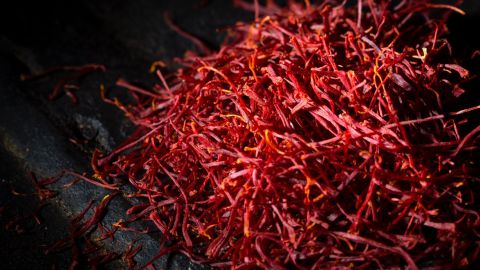 It takes 75,000 saffron blossoms to produce one pound of saffron, making it one of the world's most expensive spices. Studies have shown that it may help with depression, menstrual discomfort, and possibly Alzheimer's, but research is inconclusive for a positive impact on erectile dysfunction, asthma, cancer and many other conditions.<br /><br />Use in food is considered safe, but when taken medicinally, large doses may be toxic. Even smaller doses could cause miscarriage and heart and blood pressure issues.